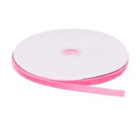 sourcing map Velvet Ribbon 3/8 Inch x 25 Yard Single Face Spool Silky Velvet Fabric for Bouquets DIY Crafts Gift Wrapping Wedding Party Pink