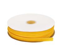 sourcing map Velvet Ribbon 3/8 Inch x 50 Yard Single Face Spool Silky Velvet Fabric for Bouquets DIY Crafts Gift Wrapping Wedding Party Ginger Yellow