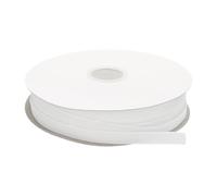sourcing map Velvet Ribbon 3/8 Inch x 50 Yard Single Face Spool Silky Velvet Fabric for Bouquets DIY Crafts Gift Wrapping Wedding Party White