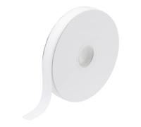 sourcing map Velvet Ribbon 5/8 Inch x 10 Yard Single Face Spool Silky Velvet Fabric for Bouquets DIY Crafts Gift Wrapping Wedding Party White
