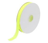 sourcing map Velvet Ribbon 5/8 Inch x 10 Yard Single Face Spool Silky Velvet Fabric for Bouquets DIY Crafts Gift Wrapping Wedding Party Bright Yellow