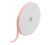 sourcing map Velvet Ribbon 5/8 Inch x 25 Yard Single Face Spool Silky Velvet Fabric for Bouquets DIY Crafts Gift Wrapping Wedding Party Light Pink