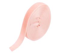 sourcing map Velvet Ribbon 9/16 Inch x 5 Yard Single Face Spool Silky Velvet Fabric for Bouquets DIY Crafts Gift Wrapping Wedding Party Dusty Pink