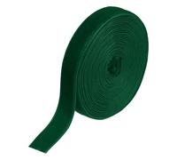 sourcing map Velvet Ribbon 9/16 Inch x 5 Yard Single Face Spool Silky Velvet Fabric for Bouquets DIY Crafts Gift Wrapping Wedding Party Deep Green