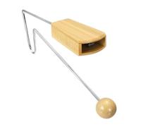 sourcing map Vibraslap Percussion Instrument VibraSlap Latin Handheld Musical Instrument for Musicians, Bands, Studios, Large