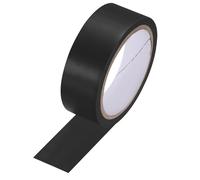 sourcing map Vinyl Floor Tape 1.6" x 54 ft Floor Marking Tape Black | Non-Abrasive,Outdoor Playing Field Marking Equipment for Warehouse Gyms Athletics Restaurants