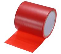 sourcing map Vinyl Floor Tape 100mm x 16.5m Non-Abrasive Floor Marking Tape Outdoor Playing Field Marking Equipment for Warehouse Gyms Athletics Restaurants, Red