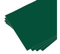 sourcing map Vinyl Sheets Permanent Adhesive 12"x12" Dark Green for Craft, Decorate Sticker 4 Sheets