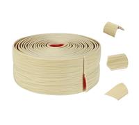 sourcing map Wall Corner Protector, 4cm x 3Meters Peel and Stick Molding Trim Wall Edge Guard, Flexible Self-Adhesive Inside & Outside Corner Trim Strip for Edge Ceiling, Maple Grain Color