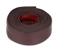 sourcing map Wall Corner Protectors, Self-Adhesive Furniture Edge Guard, Wall Molding Trim for Furniture Wall Corner Home Decor, Brown 0.12"x1.6"x11 ft