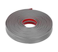 sourcing map Wall Corner Protectors, Self-Adhesive Furniture Edge Guard, Wall Molding Trim for Furniture Wall Corner Home Decor, Gray Wood 0.08"x0.8"x16 ft