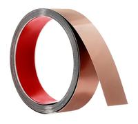 sourcing map Wall Trim Molding, 16.4 ft x 1.57 in Stainless Steel Peel and Stick Self Adhesive Trim Metalized Mirror-Like Finish Strip Border Edge Frame Trim for Home DIY Decoration, Rose Gold