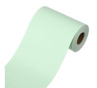 sourcing map Wallpaper Border, Peel and Stick Wallpaper Borders, 10m x 10cm Self Adhesive Mirror Frame Trim Tape for Kitchens Decor, Bedroom Bathrooms, Light Green