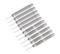 sourcing map Watch Band Pin Punch 0.8mm 0.9mm Dia Watch Straps Link Pin Remover Repair Tools 10 pcs