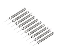 sourcing map Watch Band Pin Punch 0.8mm Dia Watch Straps Link Pin Remover Repair Tools 10 Pcs