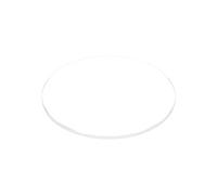 sourcing map Watch Clear Crystal Lens Glass 27mm Dia. 0.8mm Thick Round Flat Mineral High Transmittance Watch Glass Replacement Part for Watchmaker Repair