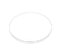 sourcing map Watch Clear Crystal Lens Glass 37.5mm Dia. 2.5mm Thick Round Flat Mineral High Transmittance Watch Glass Replacement Part for Watchmaker Repair