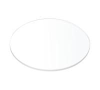 sourcing map Watch Crystal Glass Len 39.5mm Dia 1mm Thick Flat Round Clear Sapphire Glasses Watches Face Crystals Lens Replacement for Watchmaker Repair