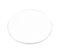 sourcing map Watch Crystal Glass Len 45mm Dia 1.5mm Thick Flat Round Clear Sapphire Glasses Watches Face Crystals Lens Replacement for Watchmaker Repair