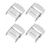 sourcing map Watch Fold Clasp Buckle, 304 Stainless Steel PVD Watch Holder, for 20mm Width Watch Bands 4 Pcs