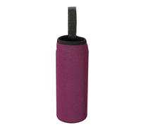 sourcing map Water Bottle Sleeve 500ml Neoprene Carrier Insulated Non Slip Protective Glass Bottles Cover with Strap for Cool or Hot Drinks, Burgundy 2 Pack