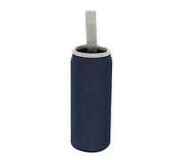 sourcing map Water Bottle Sleeve 500ml Neoprene Carrier Insulated Non Slip Protective Glass Bottles Cover with Strap for Cool or Hot Drinks, Sky Blue 8 Pack