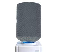 sourcing map Water Dispenser Barrel Dust Cover, Reusable Durable Fabric Water Dispenser Decorative Cover Elastic Fabric Cooler Protector for 5 Gallon Home Office, Dark Gray