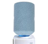 sourcing map Water Dispenser Barrel Dust Cover, Reusable Durable Fabric Water Dispenser Decorative Cover Elastic Fabric Cooler Protector for 5 Gallon Home Office, Lake Blue