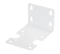sourcing map Water Filter Housing Bracket for 10 Inch and 20 Inch Whole House Mounting Bracket for Kitchen White