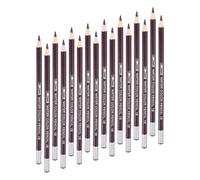 sourcing map Water Soluble Fabric Pencils, Tailors Chalk Fabric Pencils for Sewing Embroidery Quilting Dressmaker DIY Craft Pack of 15(Dark Purple)