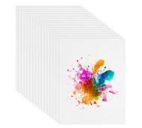 sourcing map Watercolor Paper, 5x7 Inch 140 LB/300 GSM Right Corner Cotton Cold Press Water Color Paint Paper Bulk for Artists Painting Drawing, Pack of 40