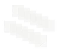 sourcing map Waterproof Patch Seal Tape 4", 12 Pcs PVC Leak Proof Repair Sealing Duct Tape for HVAC, Roof Crack, Boat, Hoses Pipes, Awning, Transparent