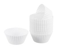 sourcing map Wax Melt Warmer Liner Silicone for Candle Fragrance Melter, Pack of 25 (White)