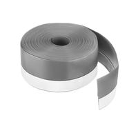 sourcing map Weather Stripping Door Seal 26.25ft x 45mm Silicone Seal Strip for Door Draft Stopper Adhesive Tape Window House Shower Glass Gaps Length 8m, Gray