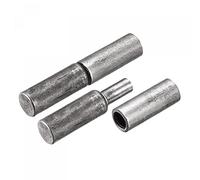 sourcing map Weld on Barrel Hinges, 35mm x 7mm Male to Female Iron Hinge Pin for Metal Home Gate Door Window 30 Pairs
