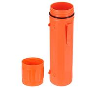 sourcing map Welding Rod Storage Tube, 14 Inch Tungsten Electrode Holder Container Airproof Waterproof 4.5kg Capacity, Orange