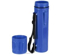 sourcing map Welding Rod Storage Tube, 14 Inch Tungsten Electrode Holder Container Airproof Waterproof 4.5kg Capacity with Strap, Blue