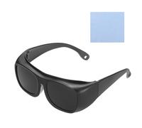 sourcing map Welding Safety Glasses IR Shade 8 PPE Protective Glasses 145x165x52mm Light-Proof Wrap-Around Lens Lightweight CE Certified Protective Welding Eyewear for Men Women Eye Protection