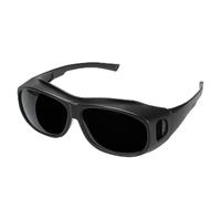 sourcing map Welding Safety Glasses IR Shade 9 PPE Protective Glasses Light-Proof Anti-Scratch Wrap-Around Lens Lightweight CE Certified Protective Welding Eyewear for Men Women Eye Protection