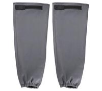 sourcing map Welding Sleeves 20" Flame Retardant Cotton Welding Work Sleeves Fit Men and Women Heat Flame Resistant Arm Protection Gardening Sleeve for Welding Machining Metal Handling, Gray