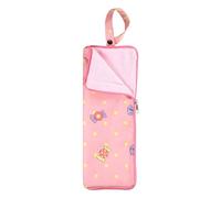 sourcing map Wet Umbrellas Bag 4.9" x 13.4" Superfine Fiber Strong Water Absorption Umbrella Case Cover Portable Waterproof Case for Storage Travel Home Outdoor, Pink