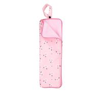 sourcing map Wet Umbrellas Bag 4.9" x 15" Superfine Fiber Strong Water Absorption Umbrella Case Cover Portable Waterproof Cases for Storage Travel Home Outdoor, Pink