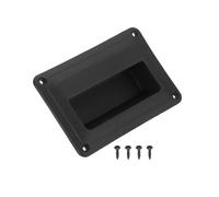 sourcing map WG14095 Recessed Speaker Handle 140mm x 95mm Grasp Holder Replacement Speaker Cabinet Box Handles 1 Pcs