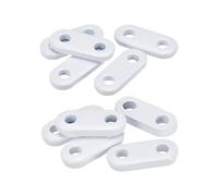 sourcing map White Curtain Weights Iron Heavy Pendant for Home Bedroom Curtains Tablecloth Flags (Set of 2 Sizes, 15g 8pcs, 20g 8pcs)