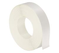 sourcing map White Edge Banding Tape, 22mm x 3 m Pre-Glued Flexible Veneer | Edge Edging Strips Wood Tape,for Cabinet Repair and Furniture Restoration