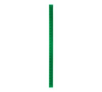 sourcing map Whiteboard Magnetic Ruler 29cm Metric Blackboard Straight Rulers Office Measuring Tools, Green