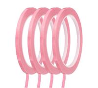 sourcing map Whiteboard Tape 5mm Self Adhesive Graphic Chart Line Tape 66 Meters Grid Marking Stickers for Pinstripe Dry Erase Board Scrapbooking DIY Art Crafts, Pink, Pack of 4