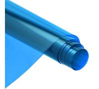 sourcing map Window Film, Glass Sun Blocking, Heat Control Self Adhesive Dark Blue Window Tint, 6.6x1.97ft for Home Office