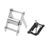 sourcing map Wire Threading Aid, Durable Cable Threading Aid with Anti Slip Wire Pulling Tools Suitable for 86 Cable Boxes(Silver)