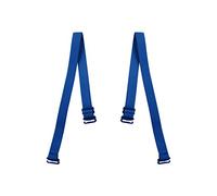 sourcing map Women Adjustable 1.5cm Elastic Band Bra Straps 2 Pairs Dark Blue